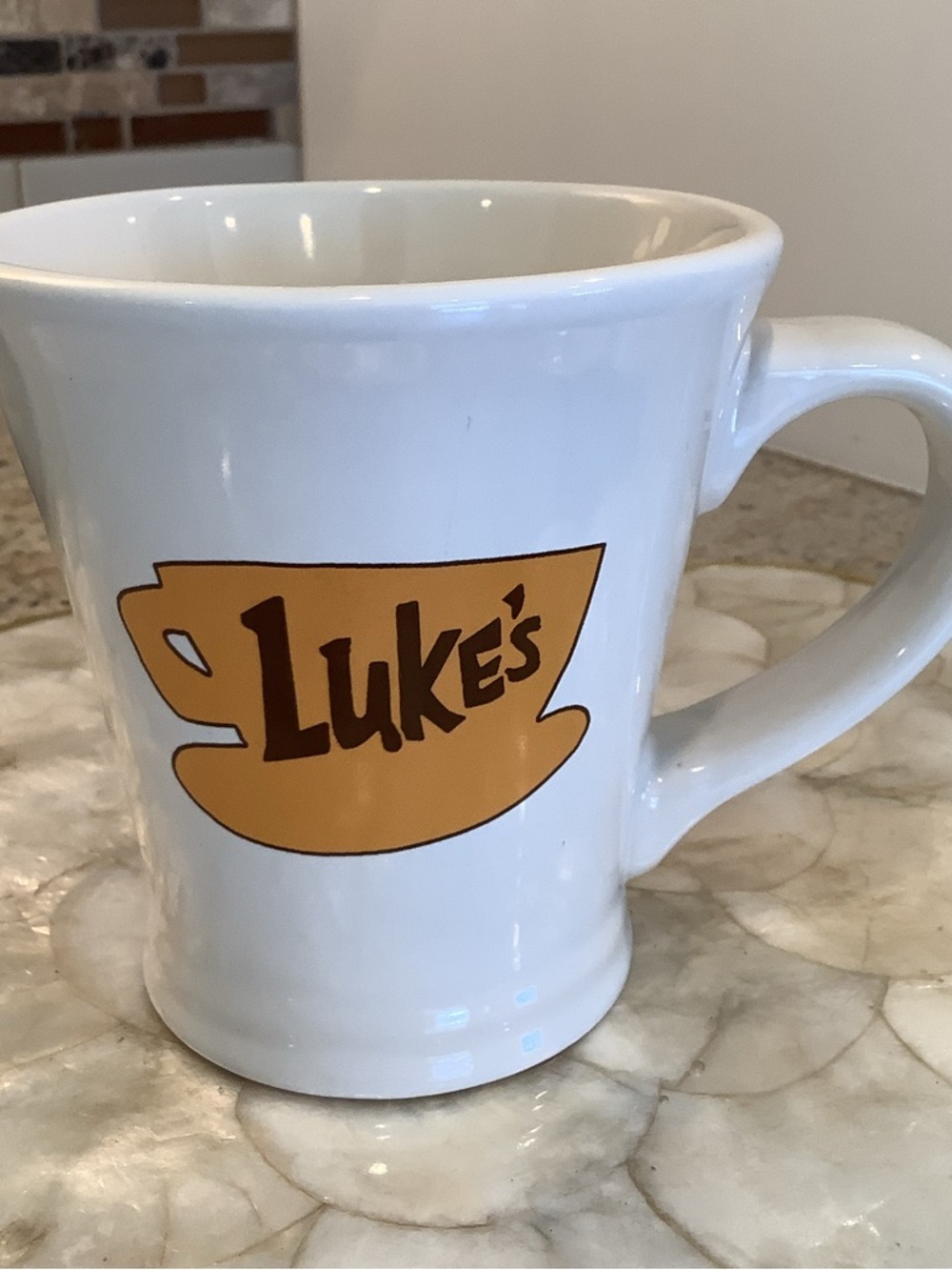 Luke’s Gilmore Girls White Ceramic Mug WB Merch